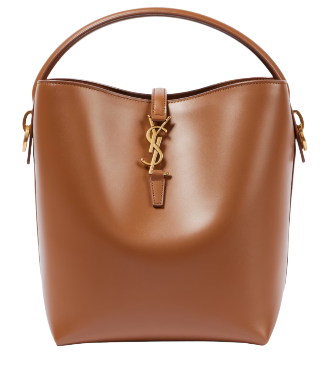 Le 37 leather bucket bag