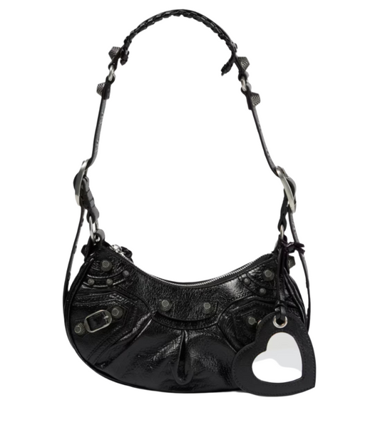 Le Cagole XS leather shoulder bag