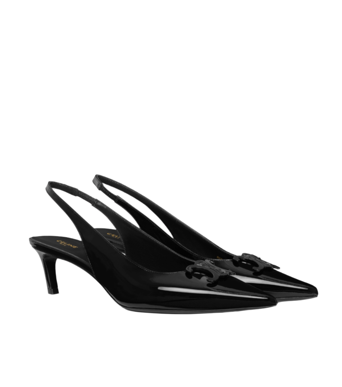 ALMA TRIOMPHE SLINGBACK in PATENT CALFSKIN